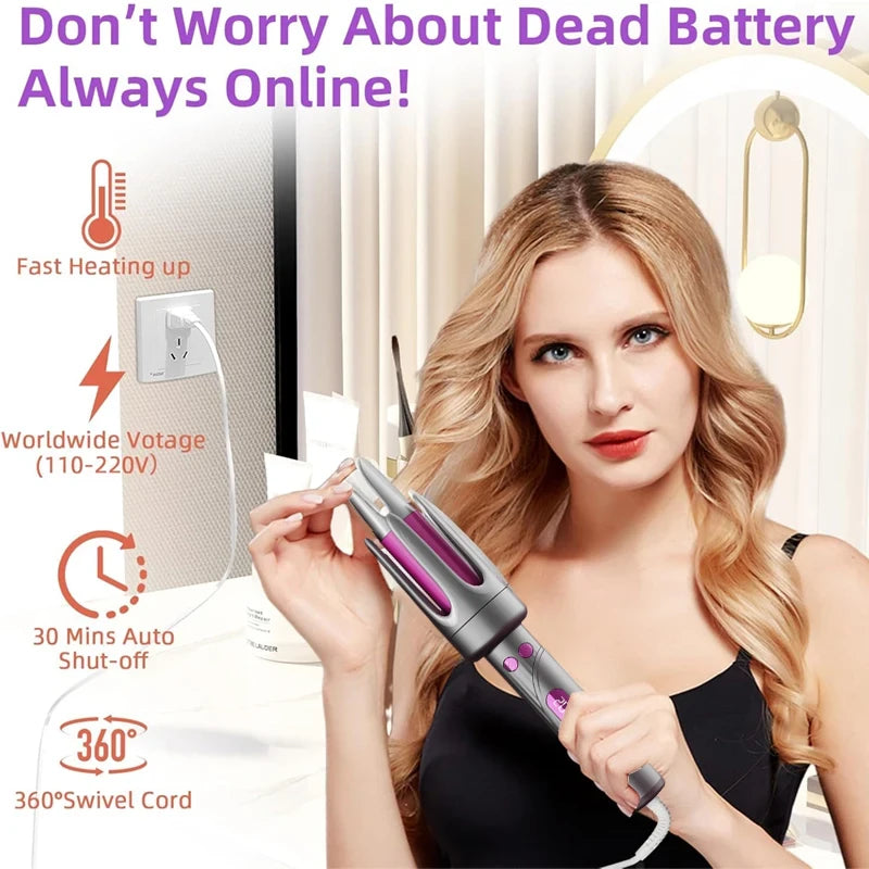 Automatic Rotating Curling Iron