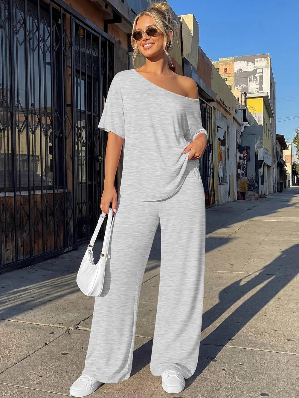 Off Shoulder Lounge Set