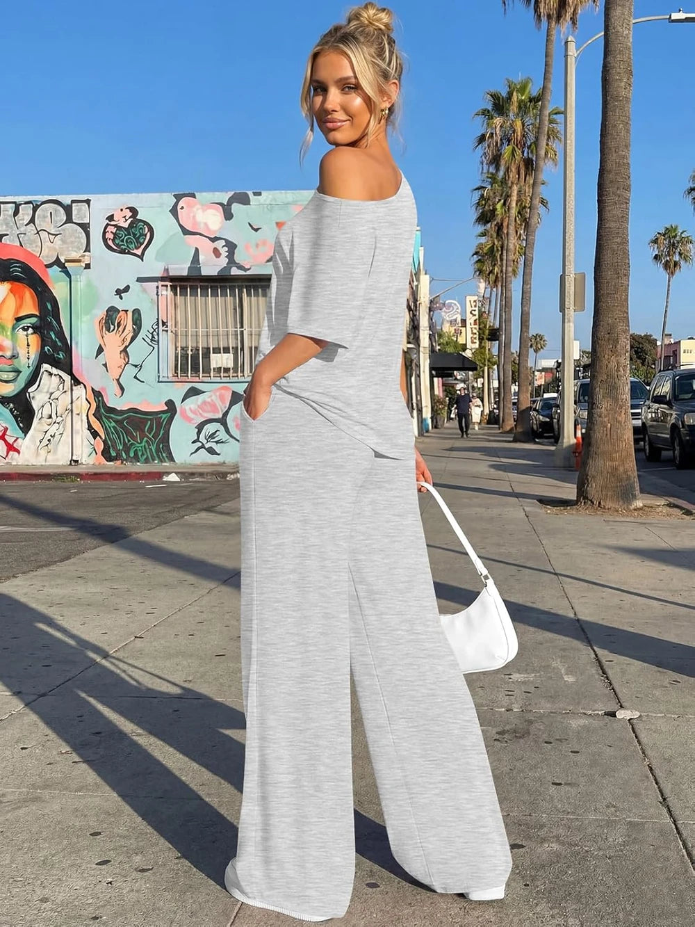 Off Shoulder Lounge Set