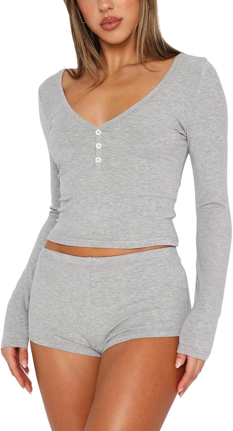 Long Sleeve Lounge Set