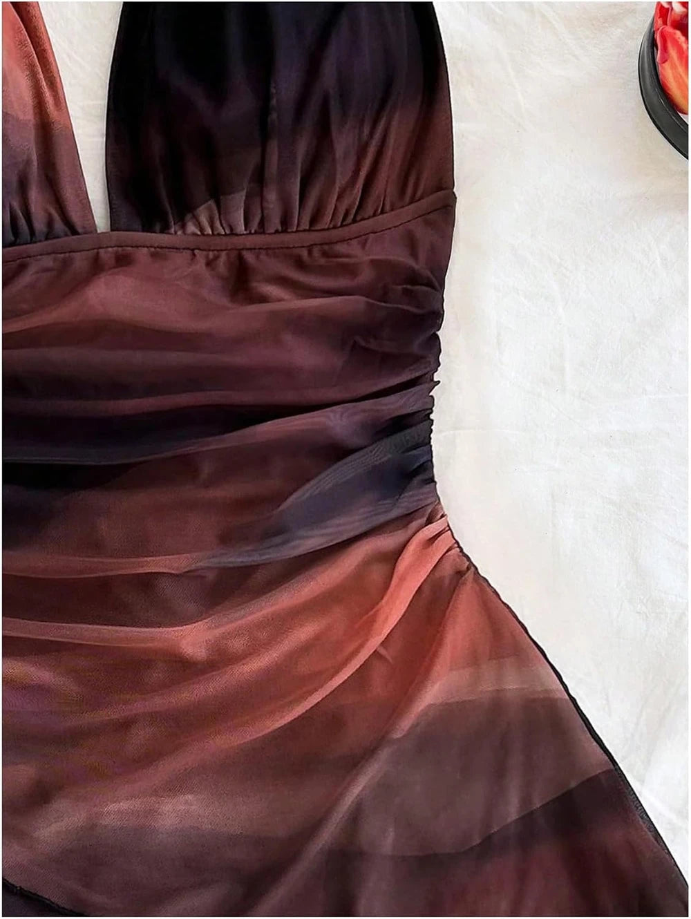 Y2K Mini Halter Dress